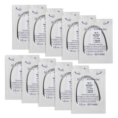 Super Elastic NITI Ortho Arch Wire Round Natural Upper Lower 012 014 016 018 020