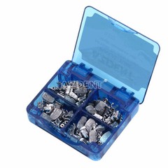 80pcs Tubos Bucales Individuales Ortodoncia Dental Roth Mbt 0.022 1st/2nd Molar