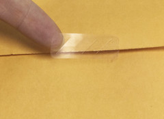 Ultra-Clear Tamper-Resistant Seal Labels 0.5″ x 1.5″ – 500 Sticker Pack
