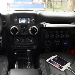 5-Switch 12V Electrical Panel – Voltmeter, Dual USB for RV, Truck & Boat