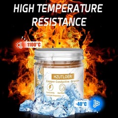 Copper Conductive Grease,100G Anti Arcing Conductive Paste for Automotive,Power