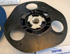 Avos by NORTON 26557 5″ Quick Change Disc 80 Grit Sped-Lok with New Pad & Acc.