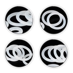 White Silicone O Rings Seals 6mm Cross Section 23-388mm ID Food Grade O Ring
