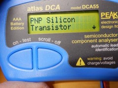 Amperex BCZ11 Silicon PNP Transistor Qty 4 NOS Sample Hfe Shown