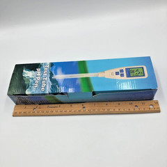 Sper Scientific 850062 Digital Test Tube pH Pen Meter with Box Manual Untested
