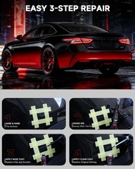 Black Obsidian/Super Black KH3 for INFINITI Touch Up Paint Kit2K Clear Coat I…