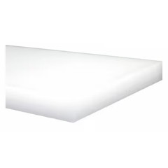 Zoro Select 1Zaj8 Off-White Hdpe Sheet Stock 24″ L X 12″ W X 1.500″ Thick, 1Zaj8