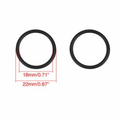 100pcs 22x2mm Nitrile Rubber O-rings Heat Resistant Sealing Ring Gaskets✦KD