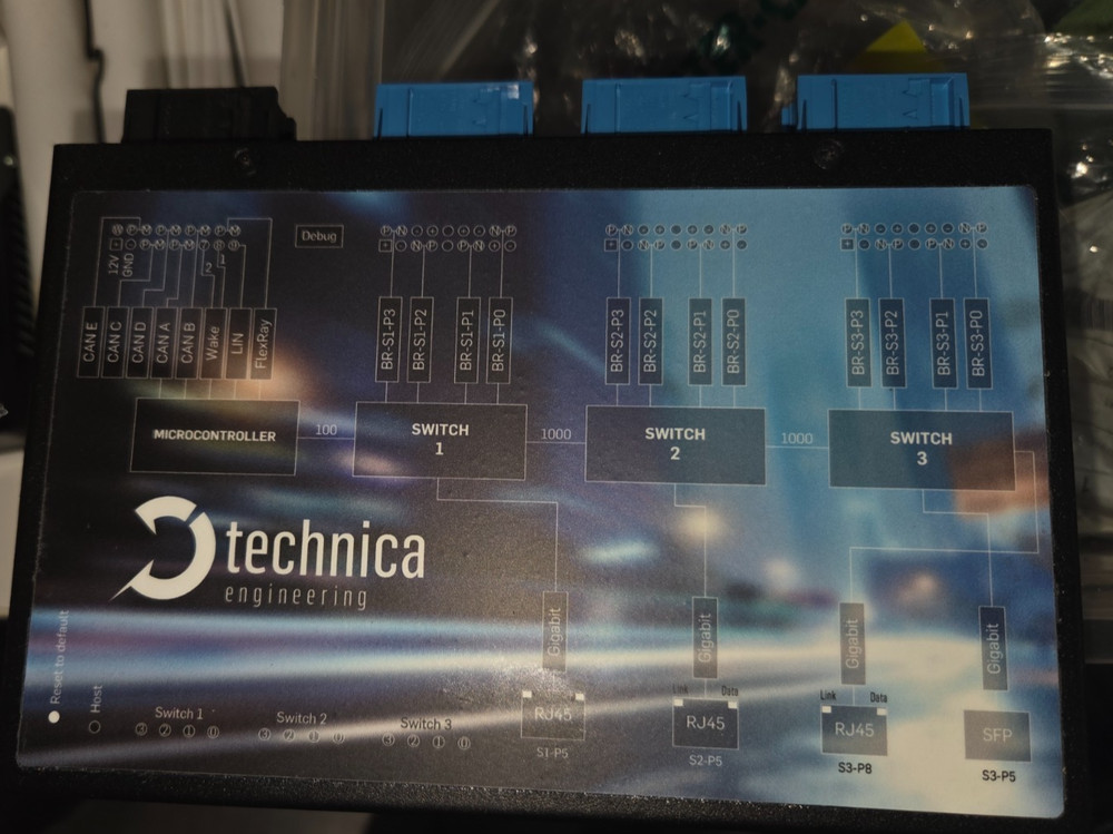 Technica Engineering Media Gateway – Automotive Ethernet BroadR-Reach Switch