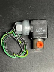 Parker 20CC02LV4C4F Solenoid Valve 1/8″ NPT 2‑Way NC 0–320 PSI 120V Coil