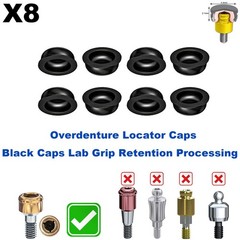 US Dental Overdenture Implant Strong Retention Caps For Locator Abutment Inserts