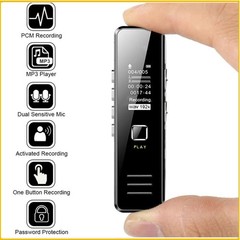 Digital Voice Recorder Dictaphone Audio Sound Recorder Mini Spy Lecture MP3 2025