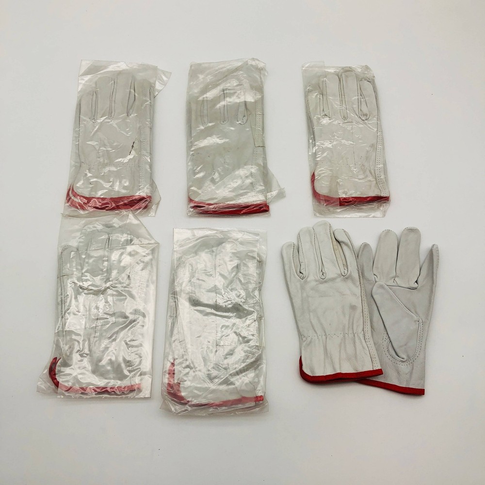 PIP 68-162 Drivers Gloves Sz Small Leather Top Grain 1880 Keystone Thumb 6 Pairs