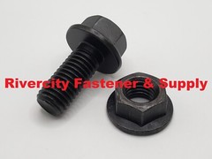 5/8-11×1-1/2 Grade 8 Flange Bolts 5/8 x 11 x 1.5 Screws 5/8×11 x 1-1/2″ With Nut