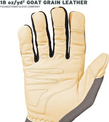 Youngstown Glove Hybrid Plus Leather Palm Heavy Duty Work Gloves For Men – Washa