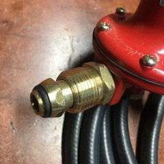 Genuine Marshall REGULATOR,LP-GAS 0-30 Psi W/SOFT 10’ HOSE Model MEGR-6120