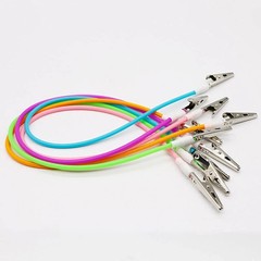 Assorted Colors Premium Dental Bibs Clip Napkin Holders for Dentist (Choose Qty)