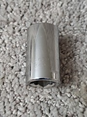 Craftsman 34068 16mm 12pt Socket 1/2″ Drive G2D Series USA 2981