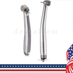 NSK STYLE Dental LED E-generator Fiber Optic High Speed Handpiece Turbine 4 Hole