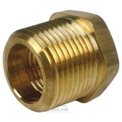 2 PC 3/4″ Male x 1/2″ Female Hex Reducer Bushing Adapter Pipe Reducing Fitting