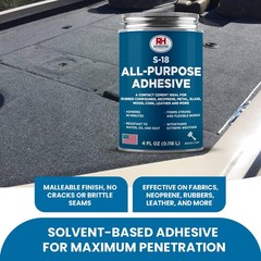 S-18 All-Purpose Adhesive, 4 oz. can – Multi-Purpose, Rubber, Metal, Leather,…