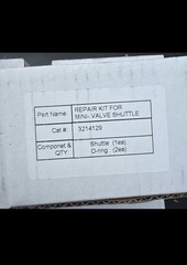 Kaeser Air Compressor/ REPAIR KIT FOR MINI- VALVE SHUTTLE 321429