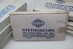 New Lot of 7 United STETHOSCOPE For Educational Use Only Not For Medical Use