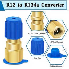 A/C Refrigerant Retrofit Valve Kit R12 to R134A Low Side BPV31 Piercing Valve Se