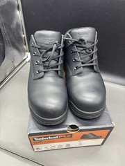 Men’s Timberland Pro Titan Oxford Alloy Safety Toe Work Shoe TB040044 Black 7.5W