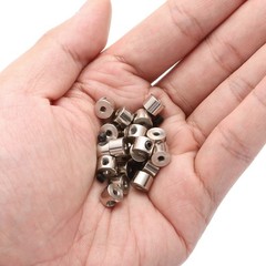 20pcs Set Screw Collars 2.05mm Bore Shaft Collars 7mm OD Drill Stop Collar