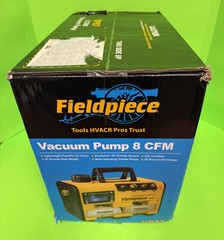 Fieldpiece VP87 RunQuick Dual Stage Vacuum Pump 8 CFM**FREE SHIPPING**