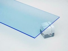 SALE 1/2″ (12mm) Transparent Blue 12×12″ Acrylic Plexiglass Sheet AZM Displays