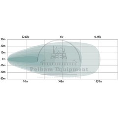 7″ Round LED Headlight 46015 45960 Dipped Beam Position Light