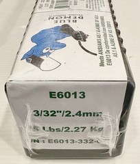 E6013 X 3/32″ Electrode 5 lb Blue Demon New & Factory Sealed