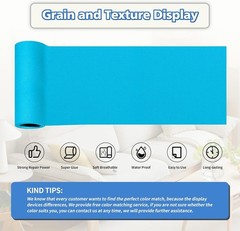 Blue Canvas Repair Tape, Self-Adhesive Patch – 4×63 Inches
