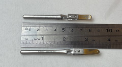 Pair of Klein 300-100-771 Endoscopic Bulldog Debakey Bowel Clamp 45mm Straight