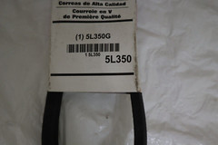 DAYTON V-Belt: 5L350, 35 in Outside Lg, 0.656 in Top Wd, 3/8 in Thick