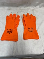 Chemical Resistant Nitrile Rubber 9mil Cleaning Gloves – Showa 707HVO – LARGE