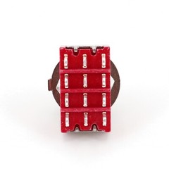 Salecom T845-Z 12-Pin ON-ON-ON DP3T 3 Way Position Mini Toggle Switch