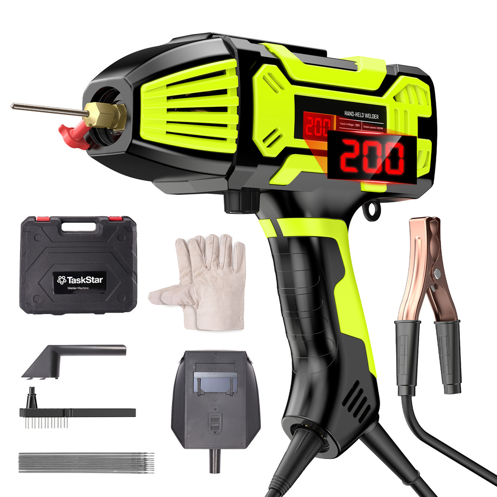 Handheld IGBT Inverter Welder Kit, 110V 20-200A Portable ARC Stick Weldering