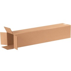 AVIDITI 6x6x30 Tall Corrugated Boxes, Tall, 6L x 6W x 30H, Pack of 25 | Shipping