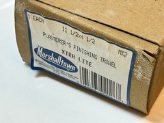 Marshalltown USA MX2 Carbon Steel Finishing Trowel 11-1/2 x 4-1/2, NEW Old Stock