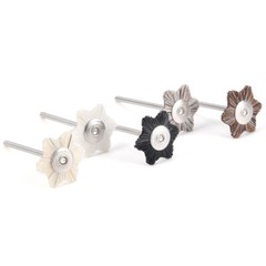 AZDENT Dental Lab Polishing Diamond Burs Kit 2.35mm For Ceramics Porcelain