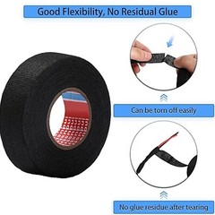 2 Cloth Electrical Tape Wire Harness Adhesive Loom for Car Automotive 19mm X 15M