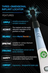 Dental Implant Detector 3D Implant Locator System 270° Rotating Sensor Spotting