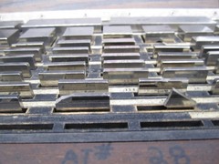 Vintage Starrett Webber Model SCS81A Gage Block Set CROBLOX Mixed with PW
