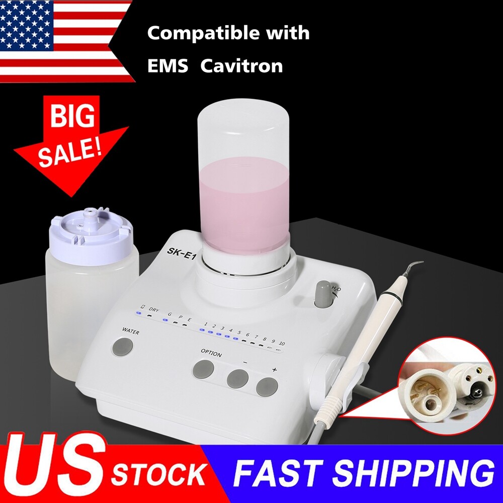 FDA SK-E1 SKYSEA Auto Water Dental Ultrasonic Scaler Whole Set fit EMS tips