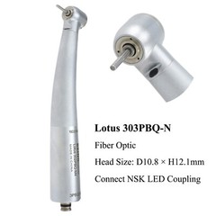 BEING 303PBQ-N Dental Fiber Optic High Speed Handpiece NSK PTL-CL LED Coupling
