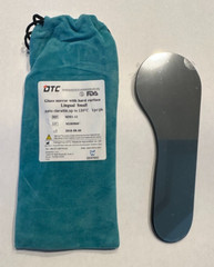 Orthodontic Glass mirror with hard surface Lingual, Small. FDA