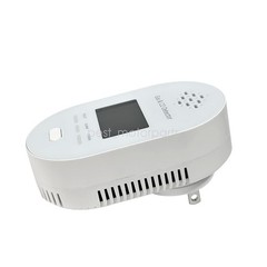 Portable 4-in-1 CO Detector with Smoke & Natural Gas, Plug-in Safety Alarm